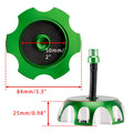 Aluminum Fuel Tank Cap w/Vent for Kawasaki KX65 KX85 KX100 KX125 (2000–2013)