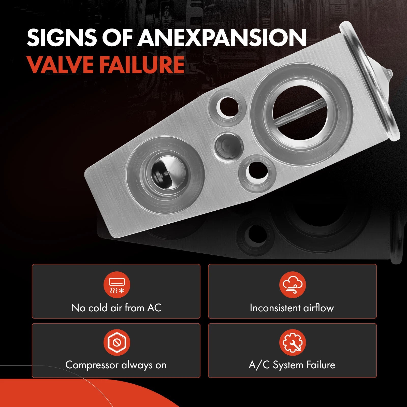 A/C Expansion Valve for Chevy Colorado GMC Canyon (2004–2012)