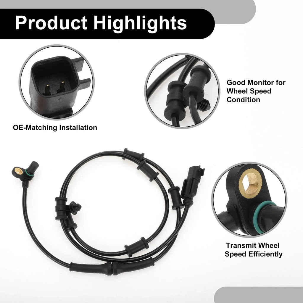 ABS Wheel Speed Sensor for Dodge Ram 1500 Laramie SLT 5.7L (2002-2008)