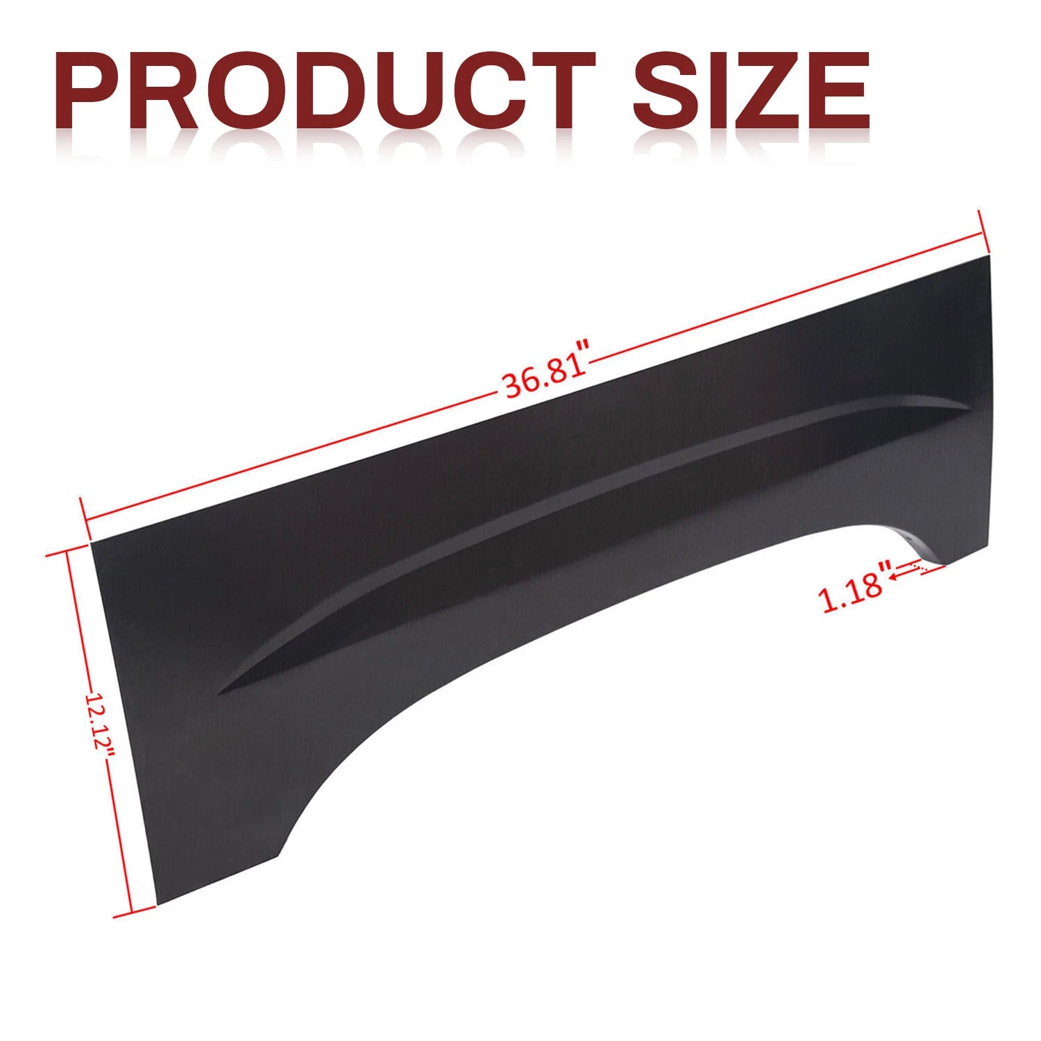 Upper Rear Wheel Arch Repair Panels for 1999–2007 Chevy Silverado GMC Sierra