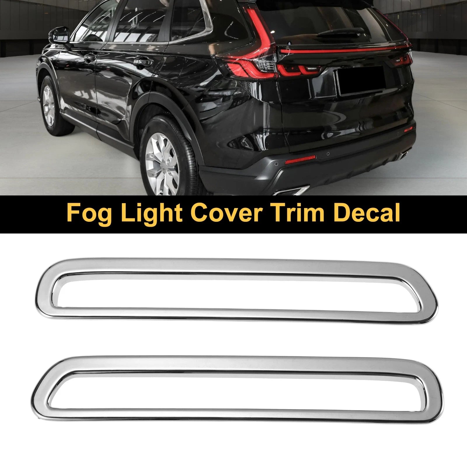 Set of 2 Rear Left & Right Fog Light Cover Trim for Honda CR-V (2023–2024)