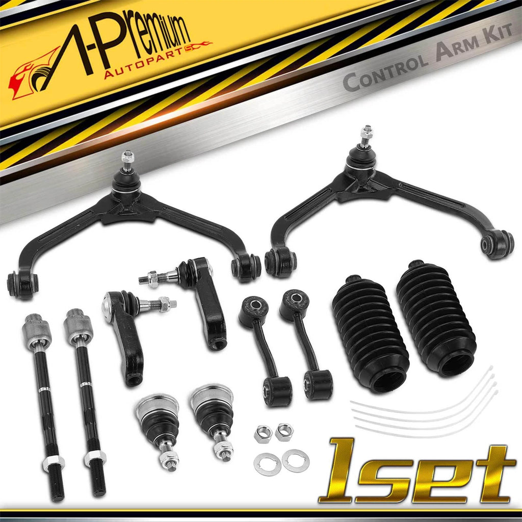 Set of 12 Front Control Arm Sway Bar Links for Jeep Liberty (2002–2004)