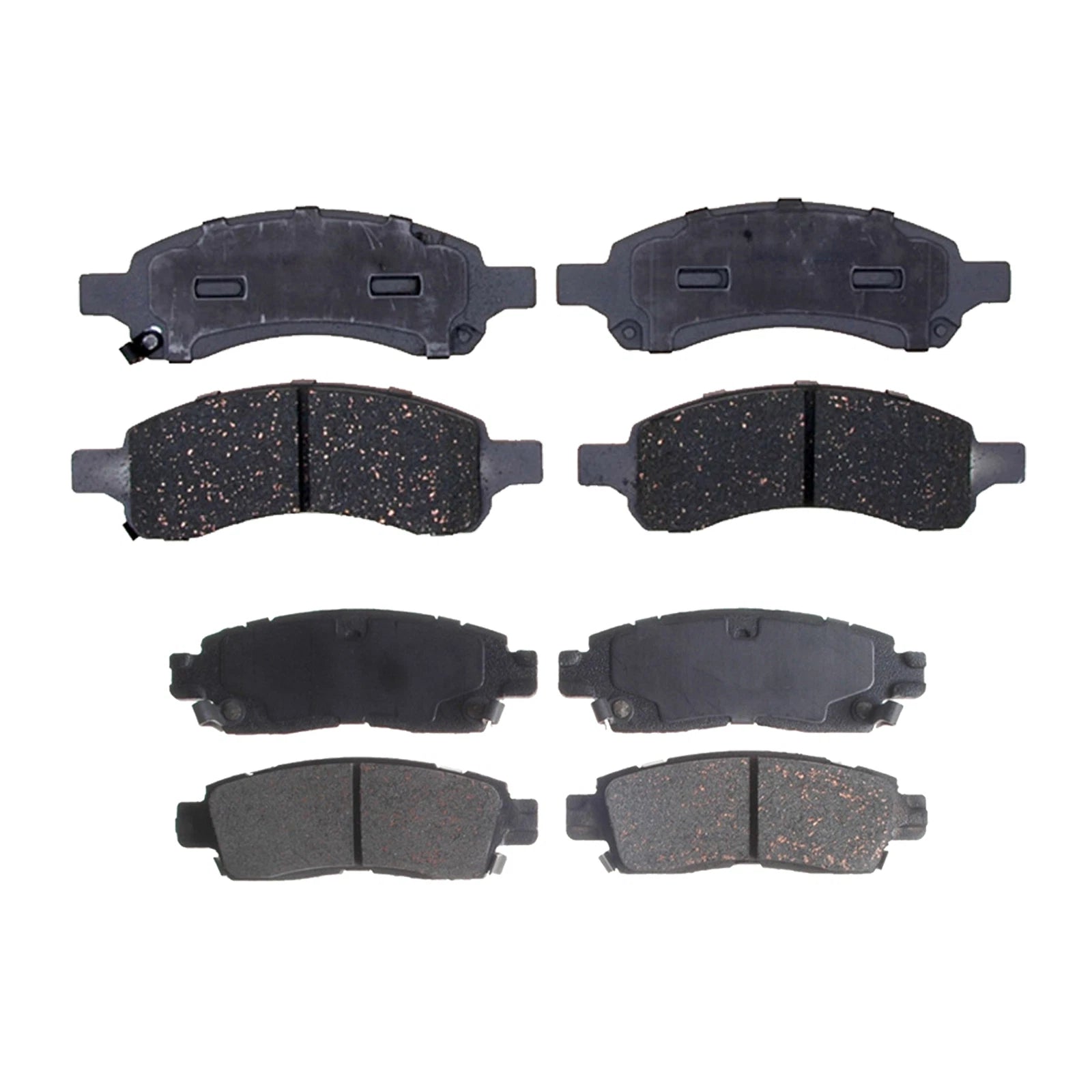 Set of 4 ACDelco Silver-Ceramic Disc Brake Pads for Enclave Traverse Acadia (2008–2017)