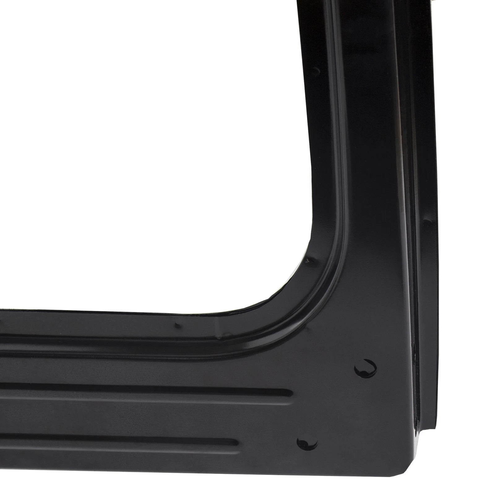 Black Steel Front Windshield Frame for Jeep Wrangler YJ (1987–1995)