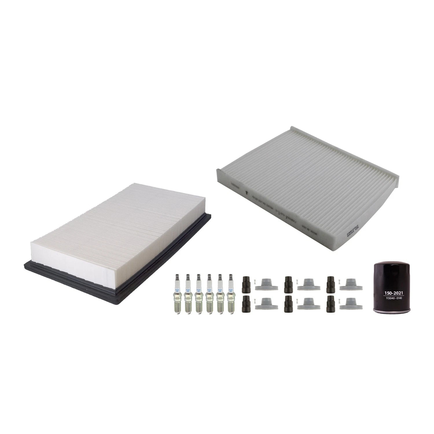 Tune Up Kit with NGK 6 Spark Plugs & Boots for Ford Explorer Flex MKT Taurus
