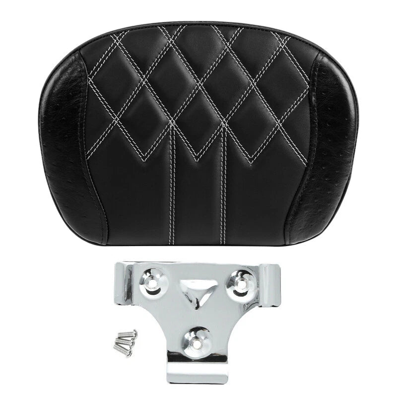 Sissy Bar Passenger Backrest Pad for Harley CVO Road King Electra Glide