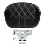 Sissy Bar Passenger Backrest Pad for Harley CVO Road King Electra Glide