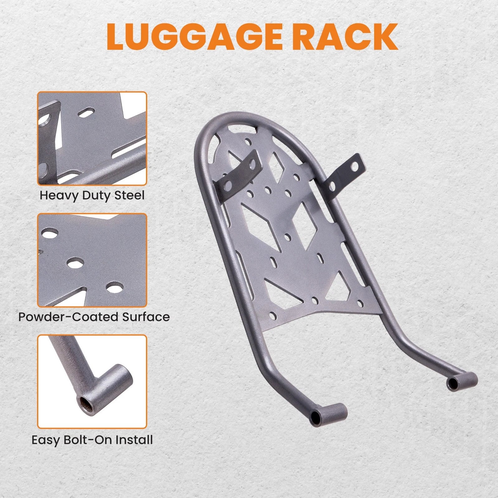 Rear Luggage Rack for Honda CRF250L CRF250M (2012–Present)