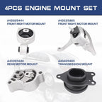 Engine Motor Transmission Mount Kit for Nissan Altima (2007–2015) L4 2.5L CVT