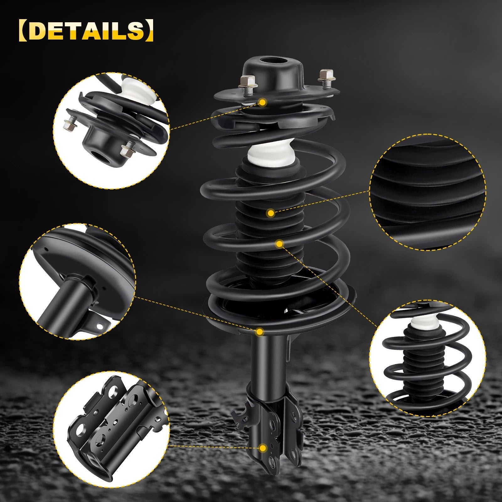 Set of 2 Complete Struts for Toyota Avalon Camry Solara