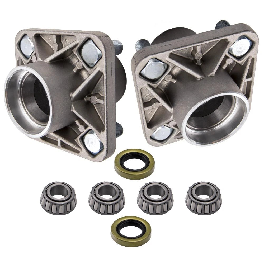 Front LH RH Wheel Hub Kit Bearings for Club Car DS Golf Cart (1982–2002)