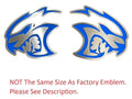 Fender Badge Emblems Replacement Pair for 2015–2023 Dodge Challenger