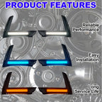 LED Dynamic DRL Fog Lamp Turn Signal for Honda CR-V (2023–2023)