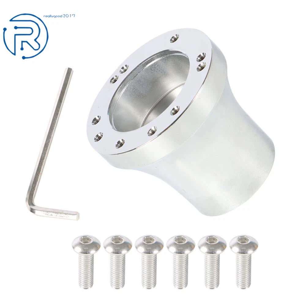 Chrome Steering Wheel Hub Adapter for Club Car DS Golf Cart (1985–Present)