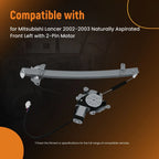 Power Window Regulator & Motor for Mitsubishi Lancer (2002–2003) Front Driver Side