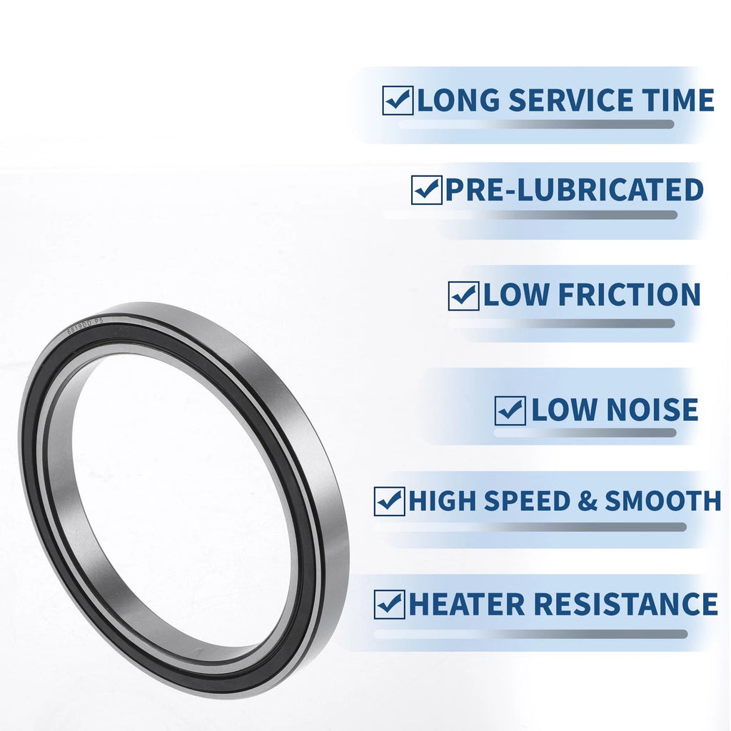 Deep Groove Ball Bearing 6819DD for Scooter Skateboard Wheel (95x120x13mm)