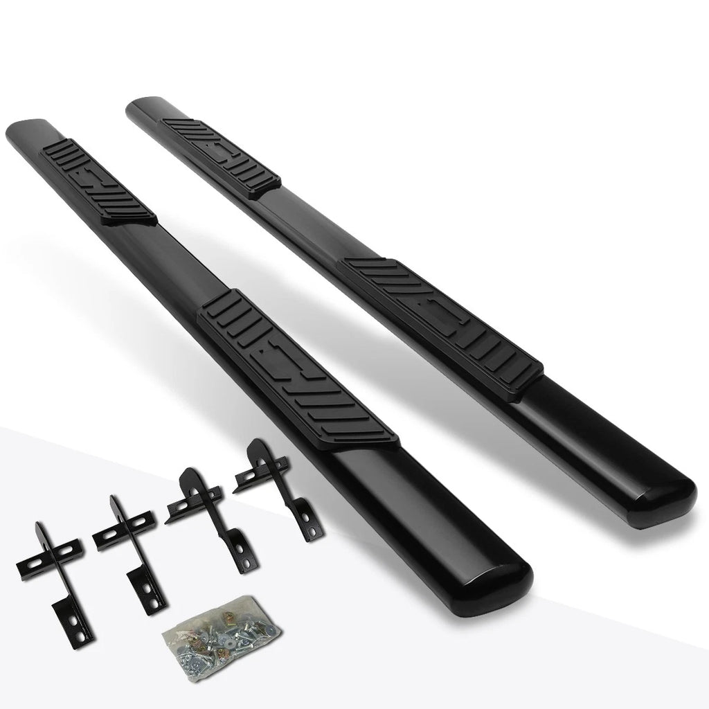 5" Oval Side Step Nerf Bars for Ford F150 SuperCrew (2004–2008)