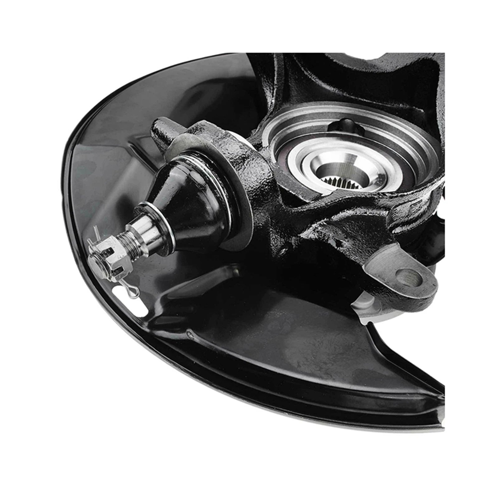 Front Left Steering Knuckle & Wheel Bearing Hub for Honda Accord (2016-2017)