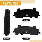 Dashboard Cover for Toyota Aygo (2005–2014) - Black Dash Mat Carpet