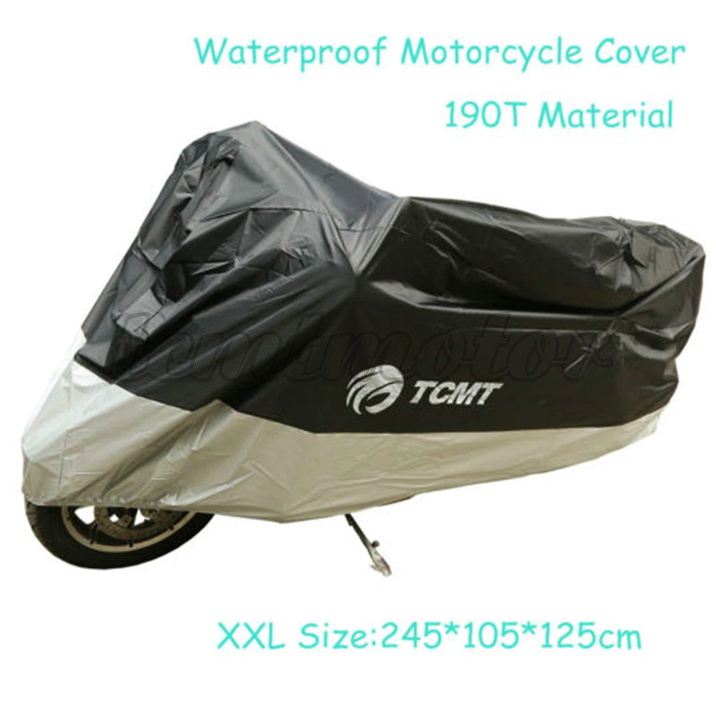 XXL Waterproof Motorcycle Rain Cover for Harley