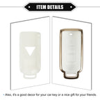 Remote Keyless Key Fob Cover Kit for Mitsubishi Outlander (2013–2021)