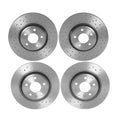 Brembo Xtra Drilled Brake Disc Rotors Kit for Audi A4 A5 Q5 (2009–2020)