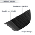 Right Front Fog Light Grill for Honda Fit (2015-2017) - 1 x Black Cover