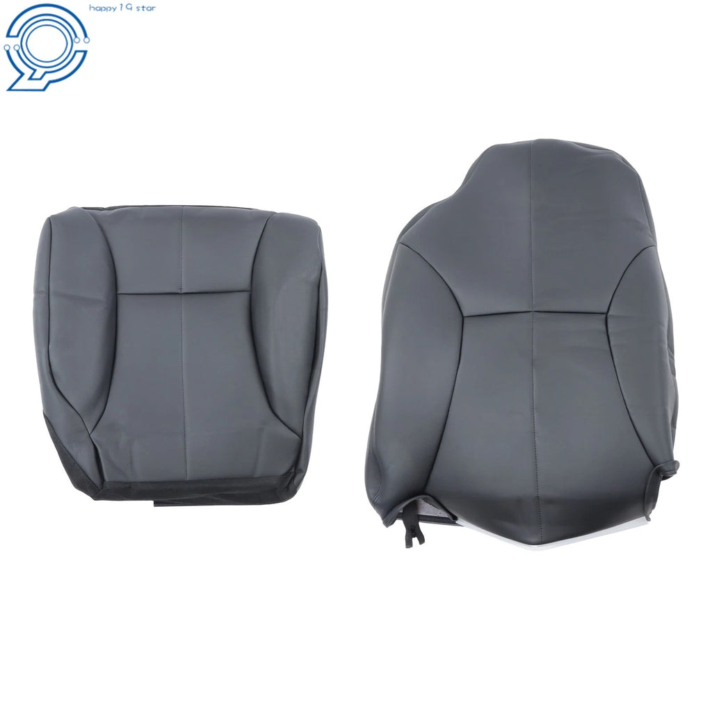 Driver Seat Cover Kit for Ram 1500 2500 3500 SLT (1998–2002) Black Leather