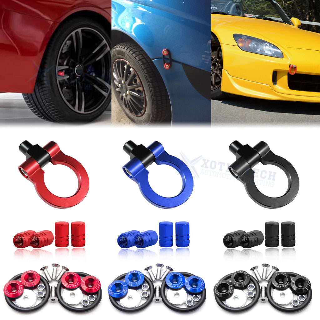 Towing Hook, Air Valve Caps & Quick Release Fastener for Honda AP2 (2002–2009)