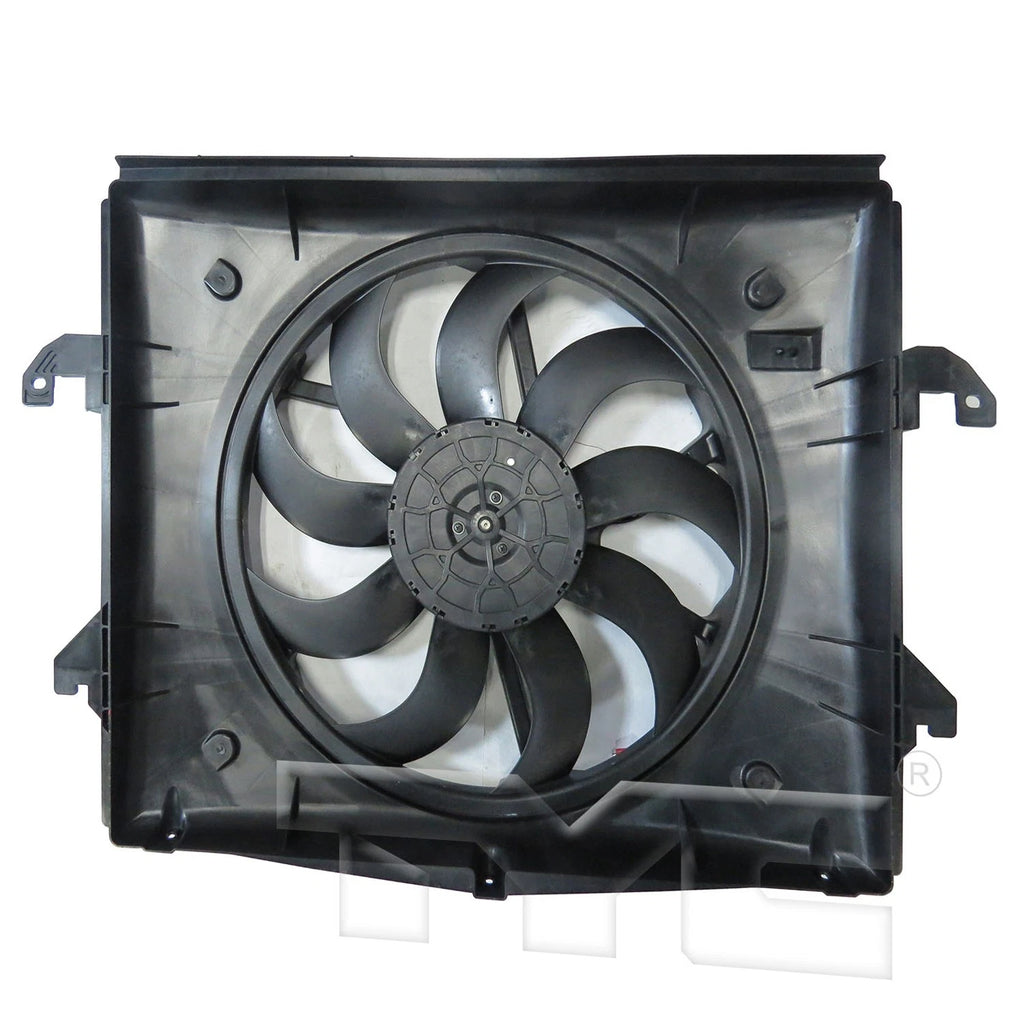 Plastic Radiator Condenser Fan Assembly Replacement for Ford Ranger (2000–2011)
