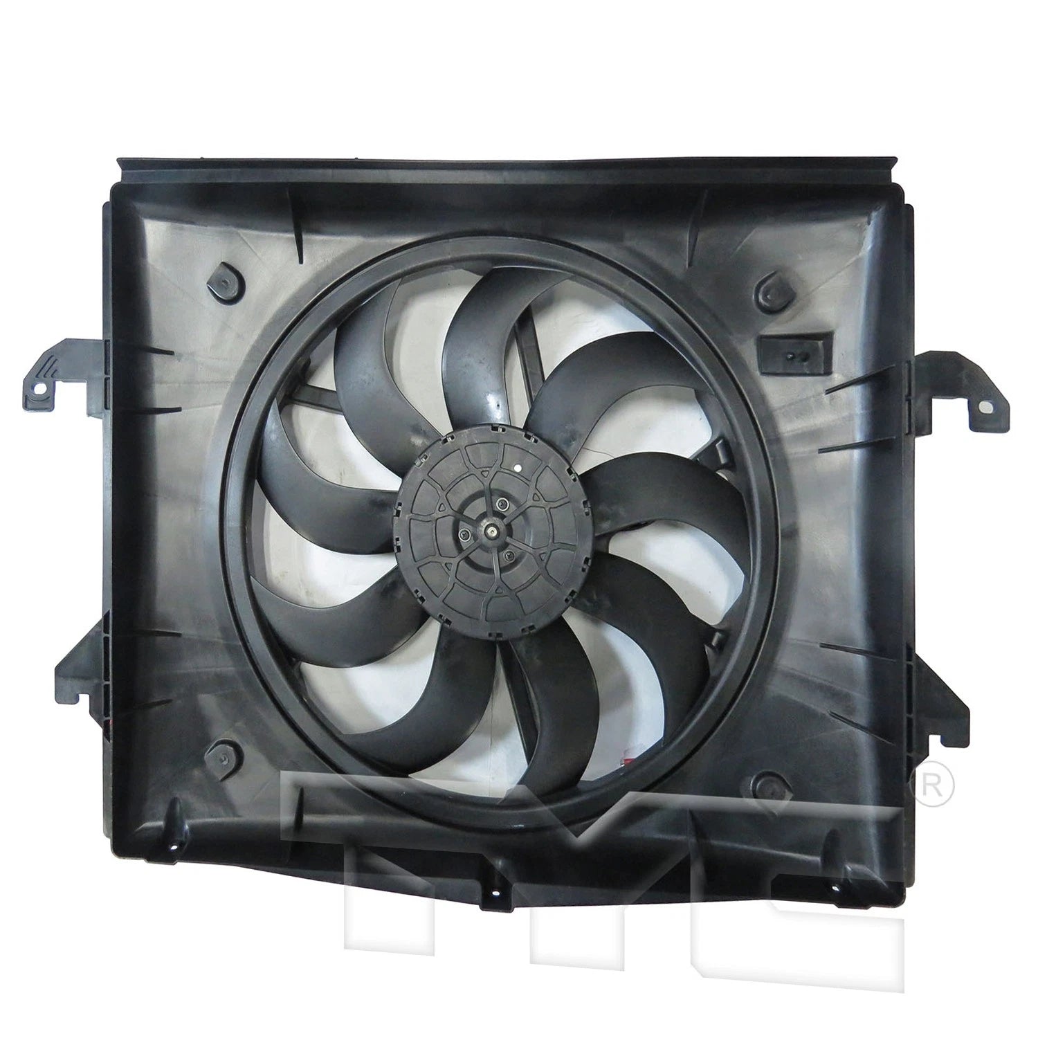 Plastic Radiator Condenser Fan Assembly Replacement for Ford Ranger (2000–2011)