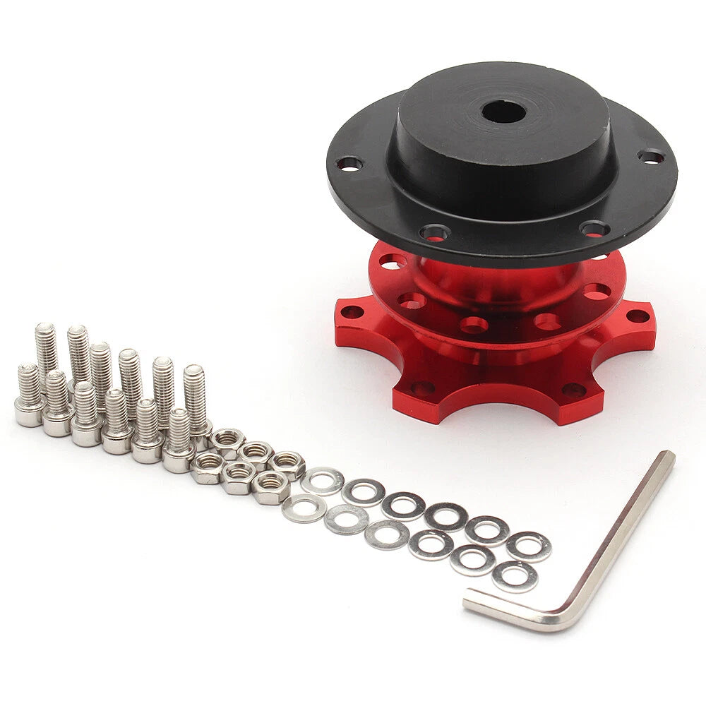 Steering Wheel Quick Release Hub Racing Adapter Snap Off Boss Kit