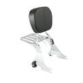 Backrest Sissy Bar & Luggage Rack for Harley Sportster XL 883 1200 (2004–2022)