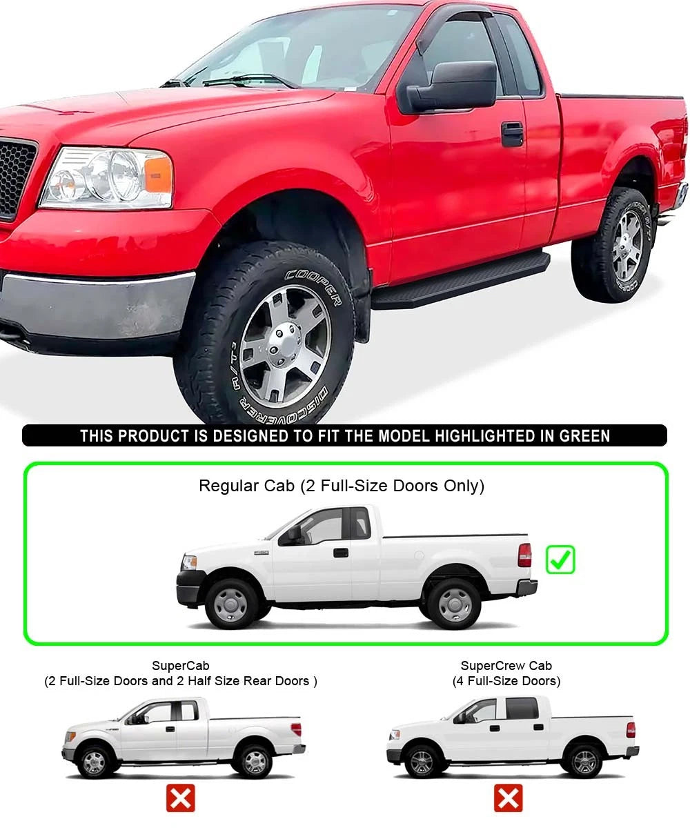 Running Boards for Ford F150 Regular Cab (2004-2008)