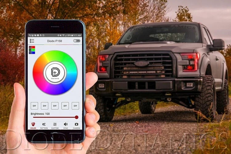 Bluetooth RGBW M8 Controller for Diode Dynamics (2015–2025)