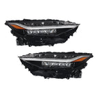 Headlight Assembly for Toyota bZ4X (2023â2025) Clear LED Left+Right
