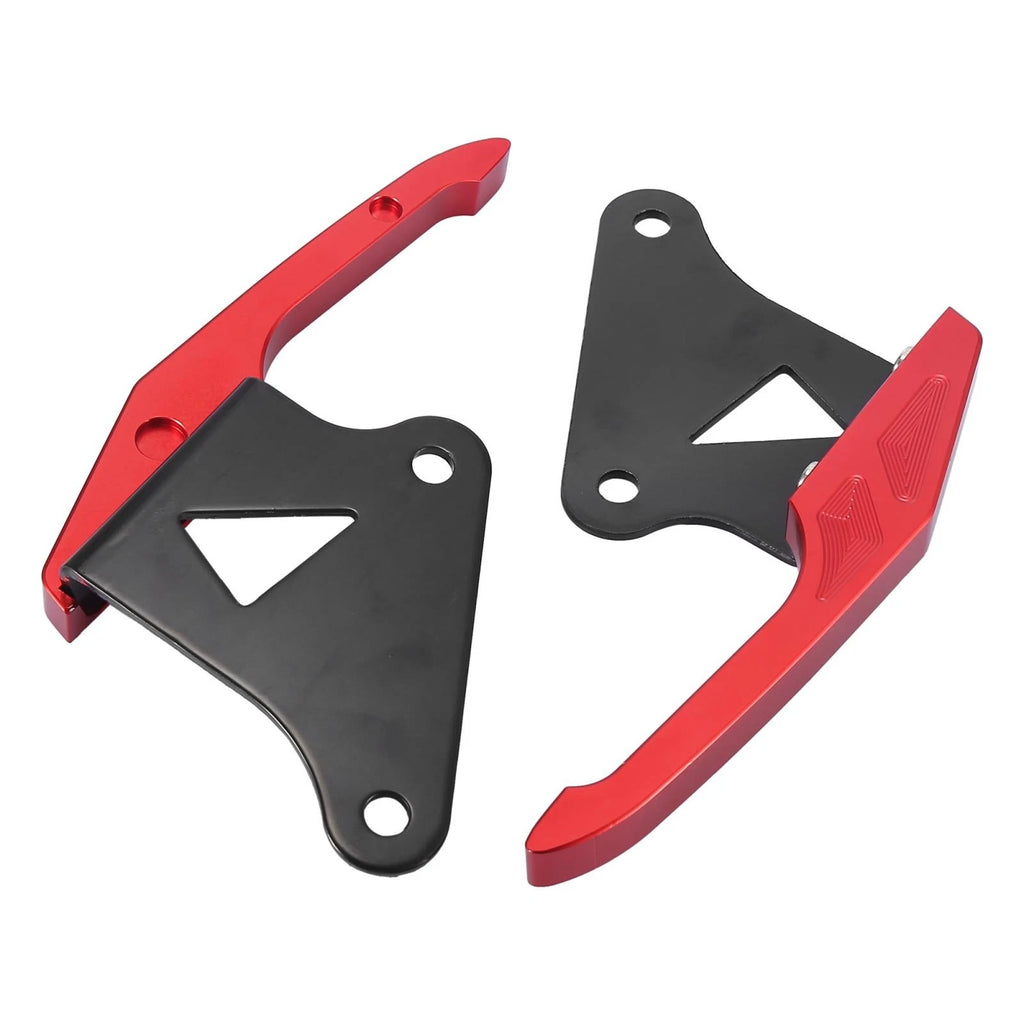 1 Pair Rear Seat Grab Rail Handle Red for Honda MSX125 (2013–2020)
