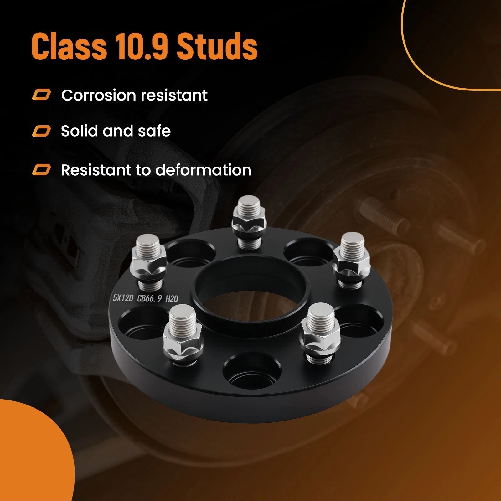4X 20mm 5x120 Wheel Spacers for Chevrolet SS GMC Terrain (2014–2017)