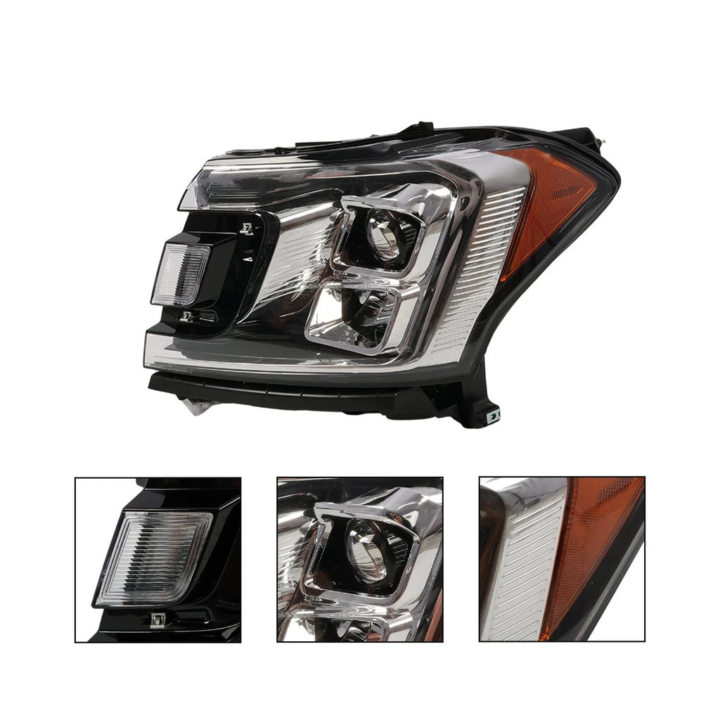 Pair Halogen Headlight Assembly for Ford Expedition (2018–2021)