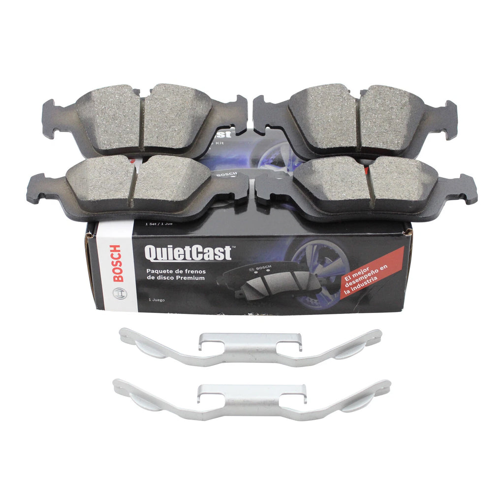 Bosch QuietCast Brake Pads for BMW E46 325Ci 325i E85 Z4 E90 323i (2000–2006)