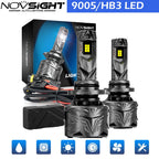 2X HB3 9005 LED Headlight Bulbs for NOVSIGHT (50000LM)