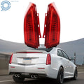 LED Tail Lights for Cadillac ATS (2013–2017) Rear Left & Right Chrome