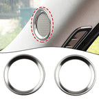 2 x Car A Pillar Speaker Ring Frame Sound Circle Trim for Mazda CX-5 (2017���2022)