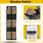Power Window Control Door Lock Switch for Hyundai Sonata (2011–2015)