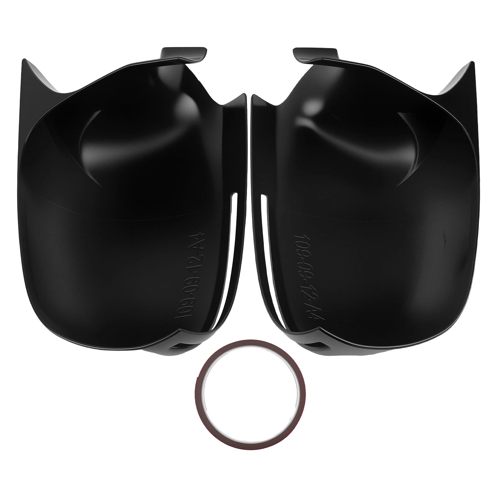 Mirror Cover Shell for Audi A5 S5 RS5 A6 (2009–2012) Black ABS Plastic