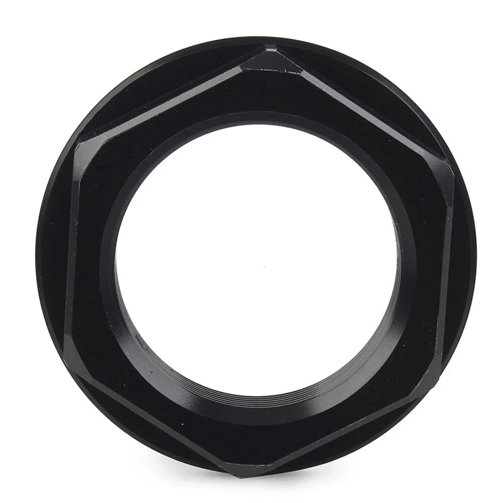 36mm Motorcycle Triple Tree Stem Yoke Center Hole Nut for Black