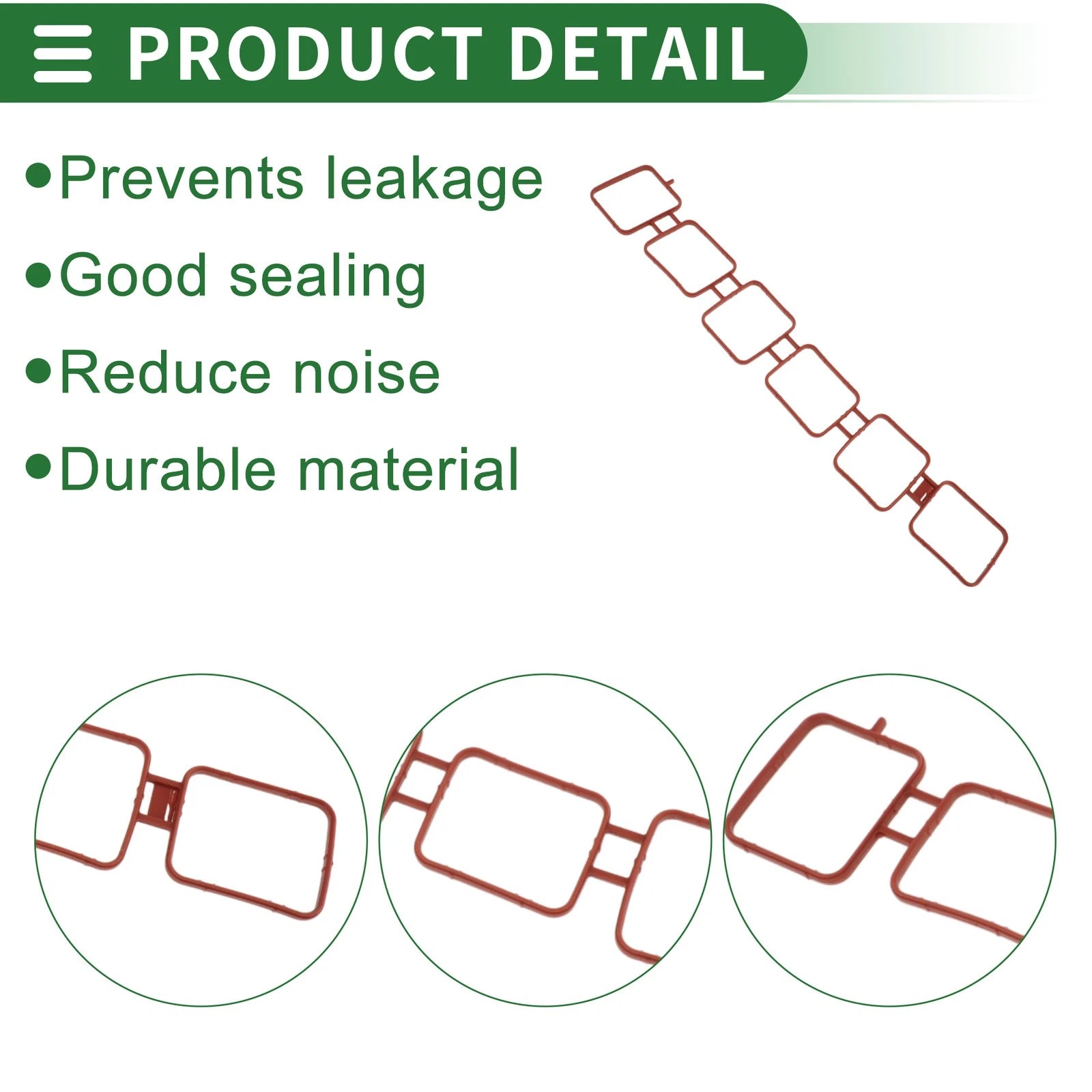 Engine Intake Manifold Gasket for Volkswagen Passat (2006–2007) No. 03H133237D