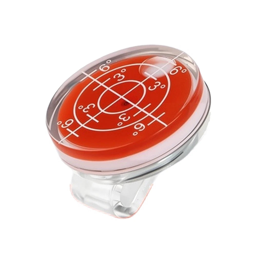 Magnetic Clip with Bubble Level & Slope Measurement for Golf Accessories