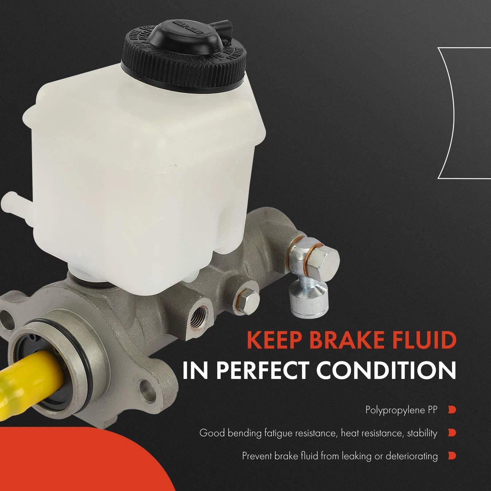 Brake Master Cylinder with Reservoir for Kia Spectra (2002–2004)