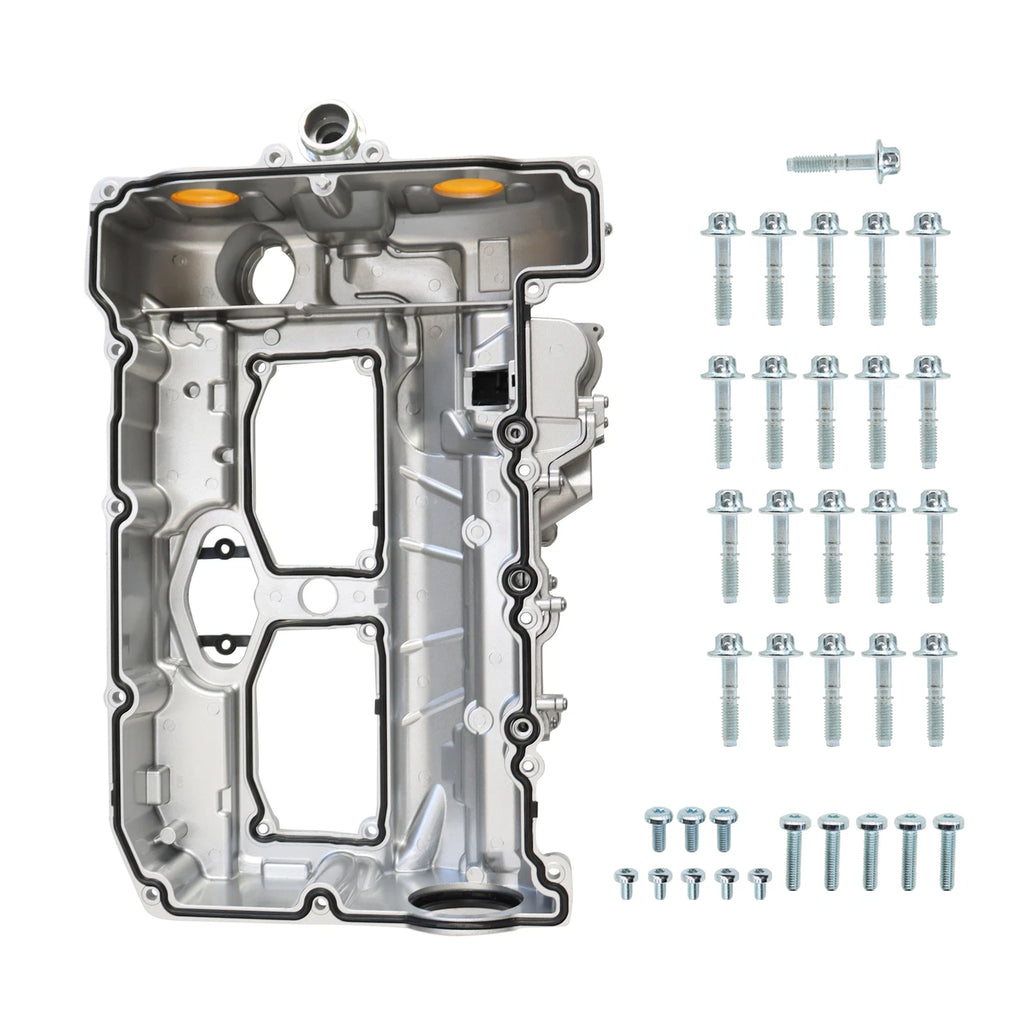 Aluminum Valve Cover Kit for BMW N20 320i 328i 528i X3 X5 X1 Z4 (2012–2018)